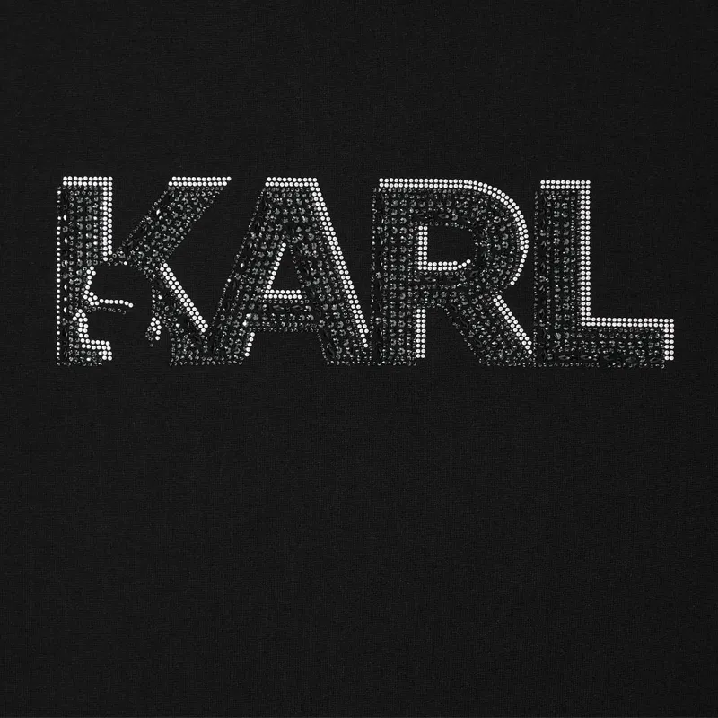 KARL LAGERFELD SS23 T Shirt Men's Black-2