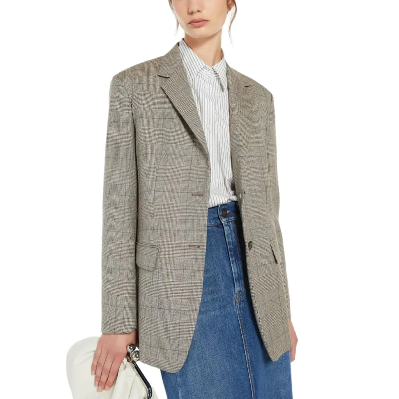 WEEKEND MaxMara Business Suit Coat Women's Cookie-3