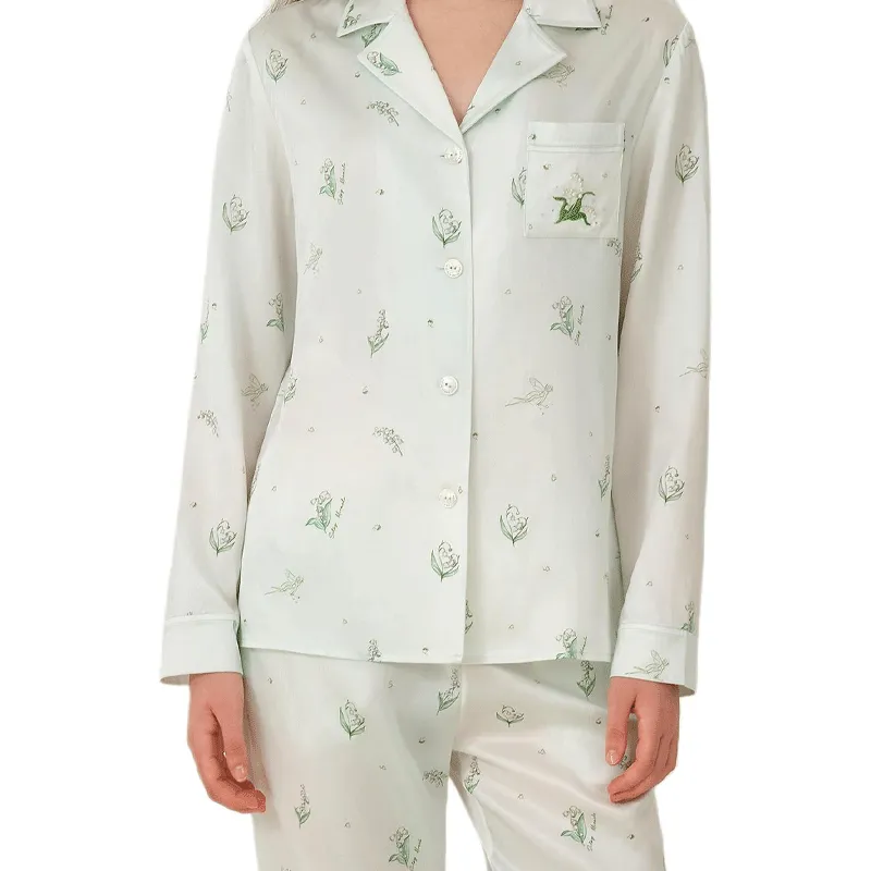 SILKY MIRACLE Pajama Set Women's Mint Green-2