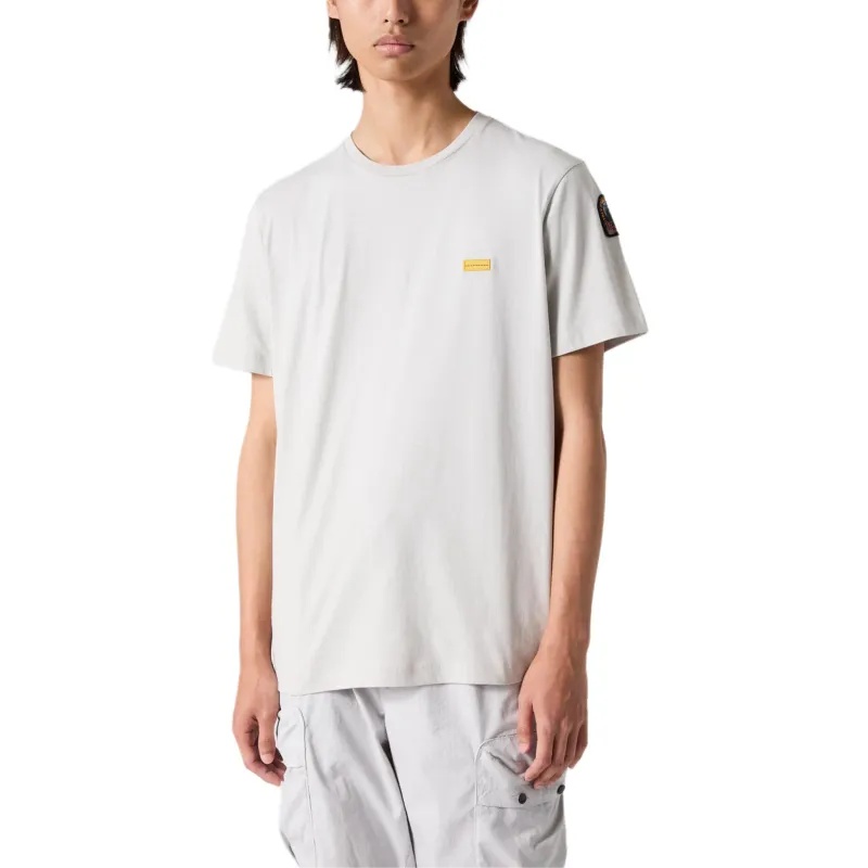 PARAJUMPERS Logo patch T shirt-3