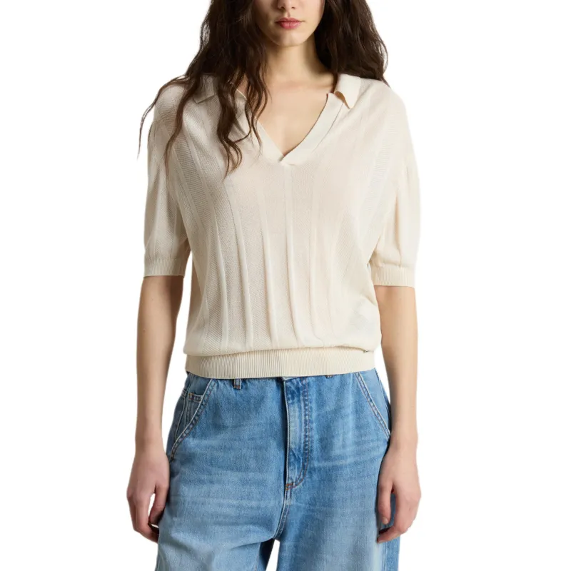 WOOLRICH Knitted Polo Shirt-1