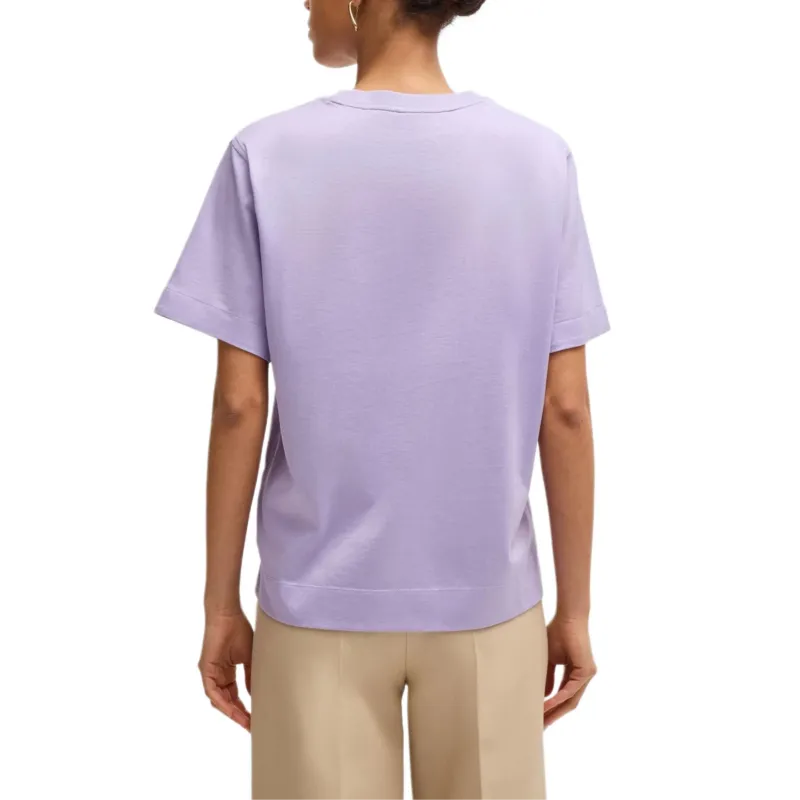HUGO BOSS Regular T Shirt Women's Purple-2