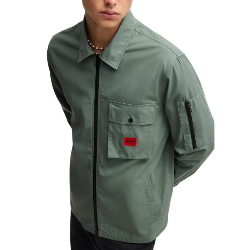 HUGO BOSS Jackets & Coats Men's Green-5