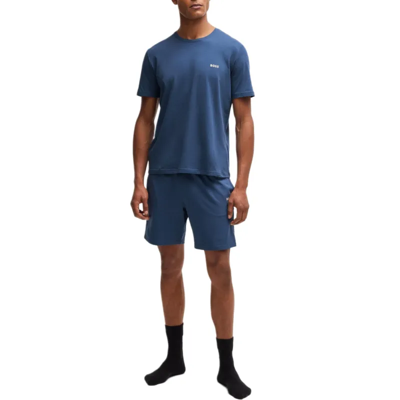 HUGO BOSS Casual Shorts Men's Blue-1
