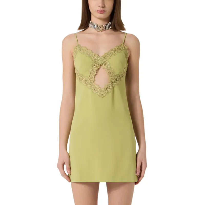 Blumarine Corded lace Mini Dress-1