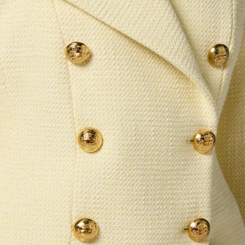 Elisabetta Franchi Jackets & Coats Women's Yellow-4