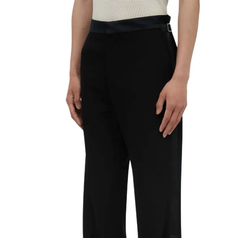 WALES BONNER Casual Pants Men's Black-3