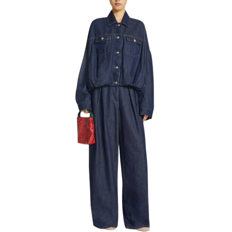 DRIES VAN NOTEN Vesto Denim Jacket Indigo-1