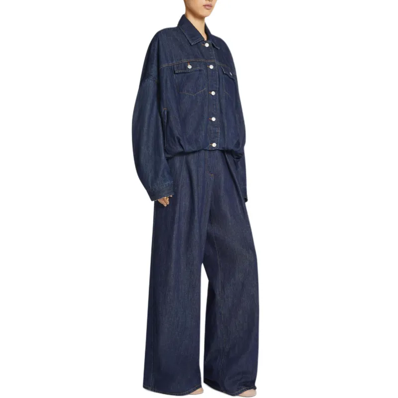 DRIES VAN NOTEN Vesto Denim Jacket Indigo-3