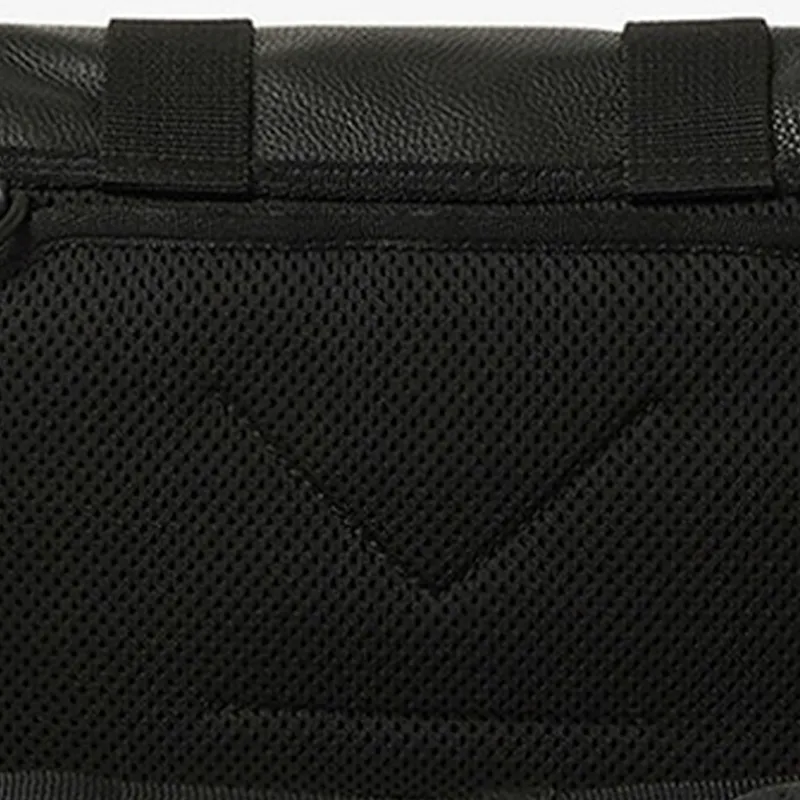 KENZO Cow Leather Messenger Bag Shoulder Bag Crossbody Bag Unisex Black-3