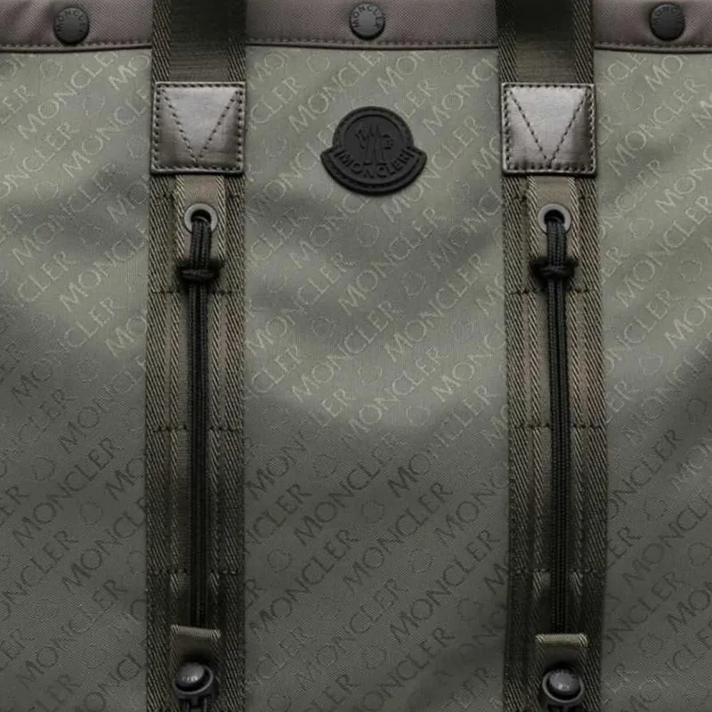 Moncler Tech Jacquard Tote Bag-3