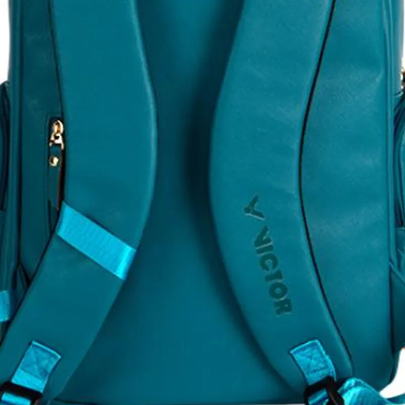 VICTOR PU Backpack Regular Unisex Peacock Green-3