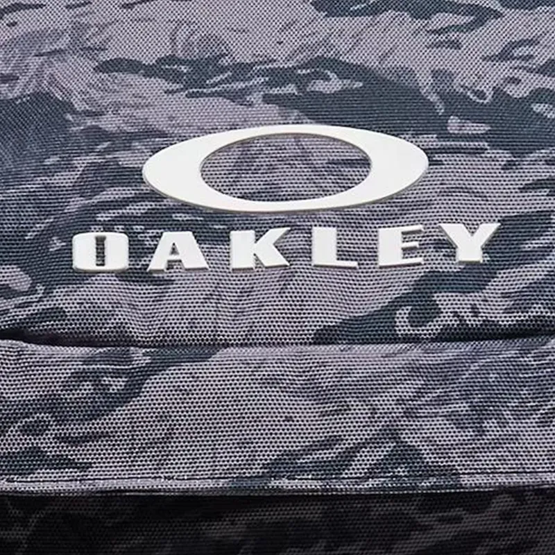 Oakley Polyester Backpack Regular Men's Camouflage Gray-3