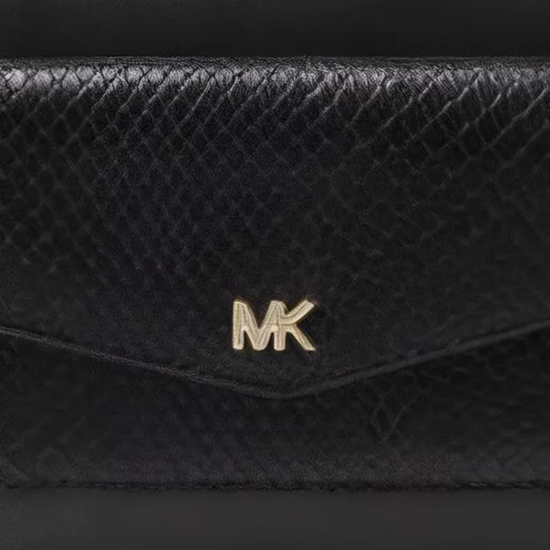 MICHAEL KORS Leather Camera Bag Shoulder Bag Crossbody Bag Small Size Women's Black-4