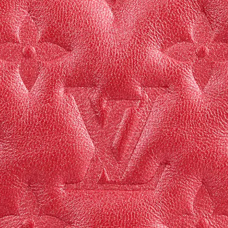 LOUIS VUITTON Fall In Love Sheepskin Shoulder Bag Crossbody Bag Women's Red-4