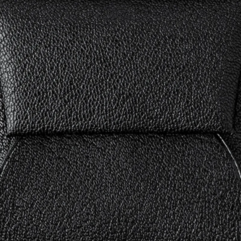 HERMES Bastia Goatskin Coin Purse Card Holder, Wallet Women's Black-4