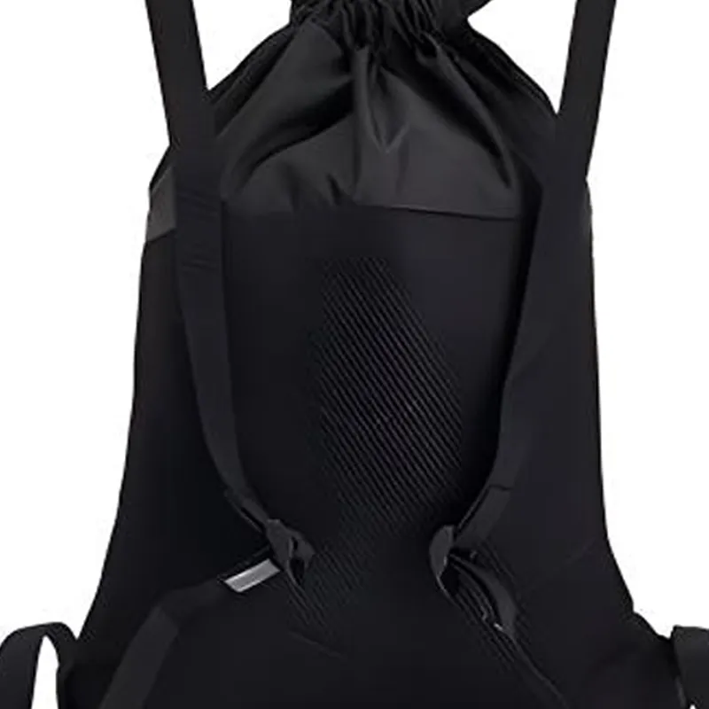 Jordan Polyester Backpack Regular Unisex Black White-2