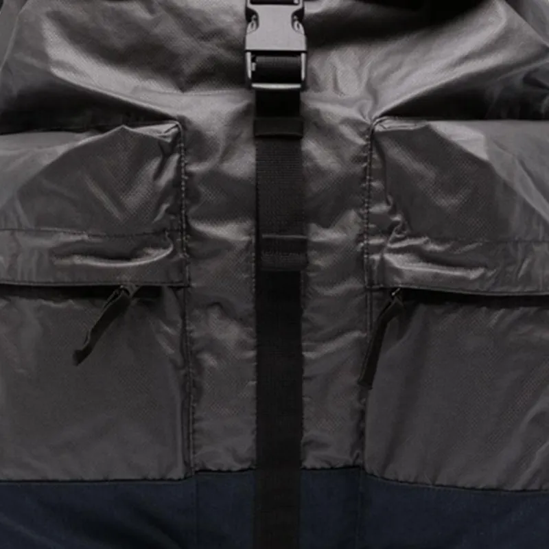 STONE ISLAND PU Backpack Men's Gray-3