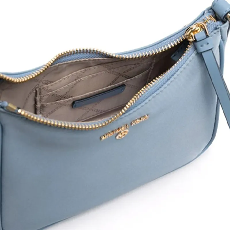 MICHAEL KORS Jet Set Leather Shoulder Bag, Crossbody Bag Medium Size Women's Blue-2