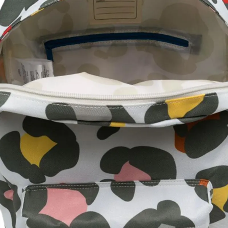 KENZO Kids Rucksack Leopard-print Backpack-4