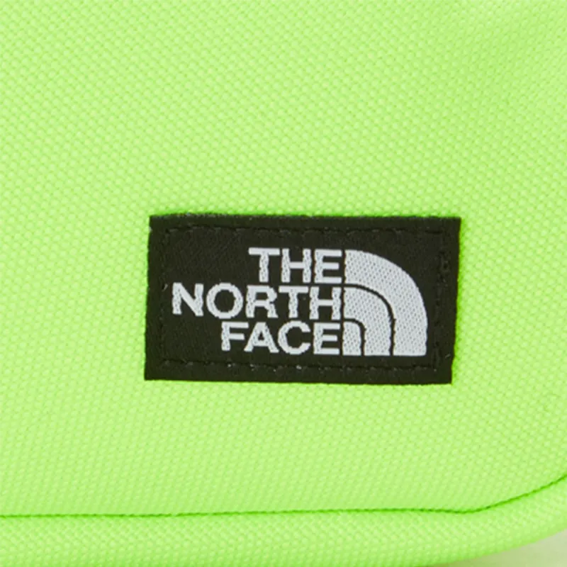 THE NORTH FACE Polyester One Shoulder Crossbody Fanny Pack Mini Unisex Neon Green-3