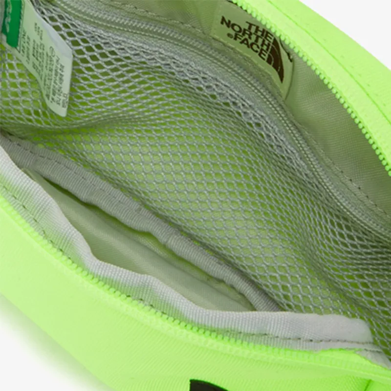 THE NORTH FACE Polyester One Shoulder Crossbody Fanny Pack Mini Unisex Neon Green-2
