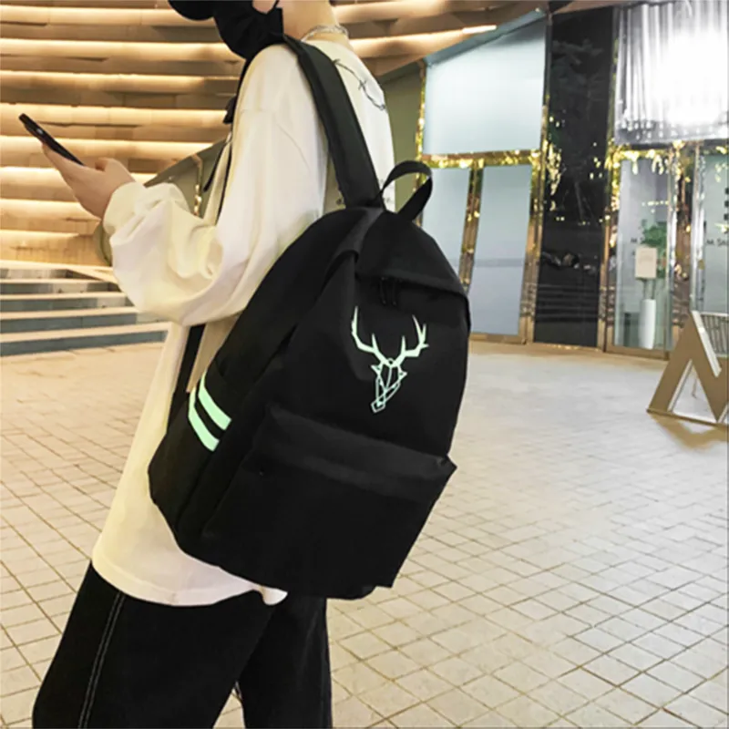Elsvet Oxford Backpack Regular Unisex Black-7