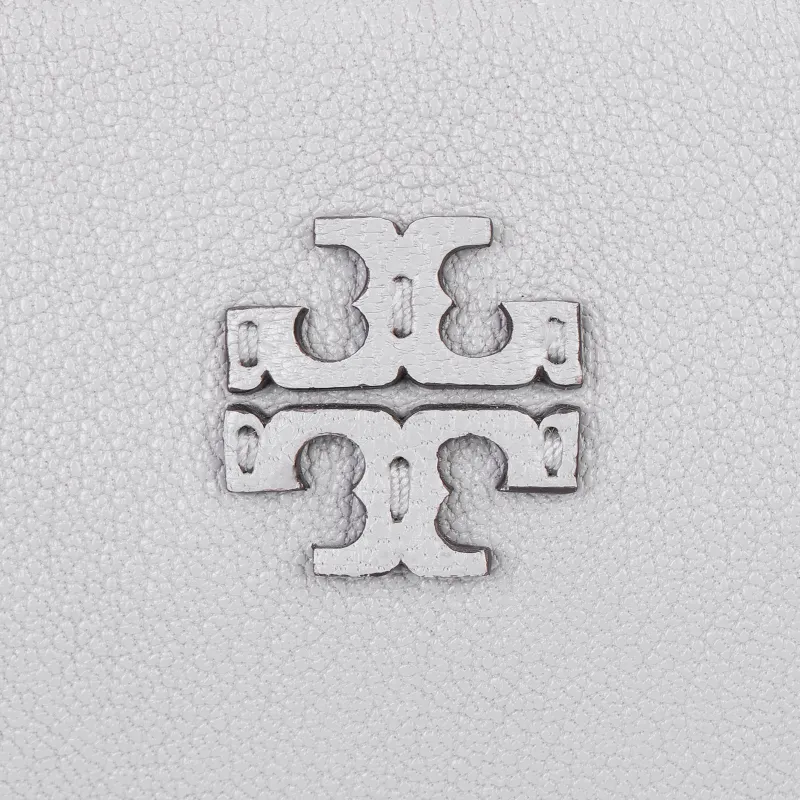 TORY BURCH Sheepskin One Shoulder Handbags Medium Size Women's Bay Gray Multicolor-4