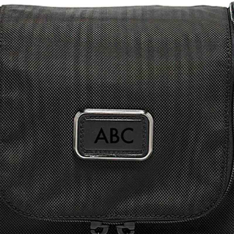 TUMI Alpha 3 Nylon Toiletry Bag, Travel Bag Large Size Unisex Black-4