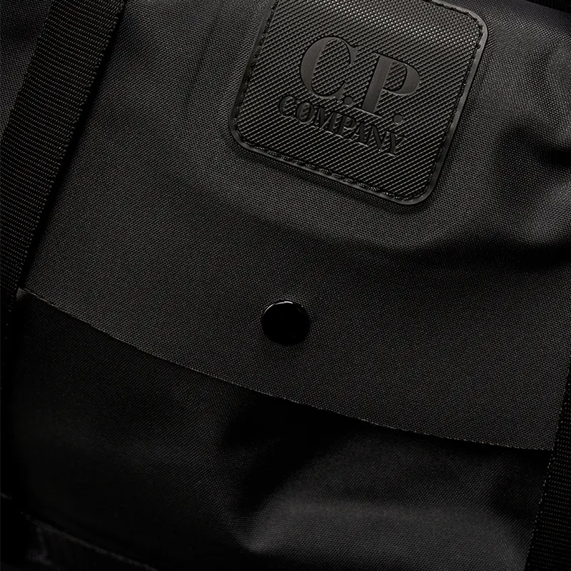 C.P.Company Polyamide Shoulder Bag, Crossbody Bag, Handbag Regular Men's Black-2