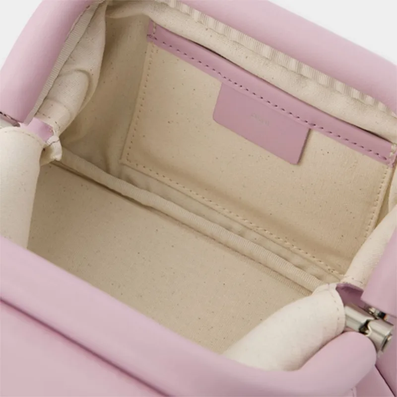 OSOI Calfskin Crossbody Bag, Shoulder Bag Regular Women's Lavender-3