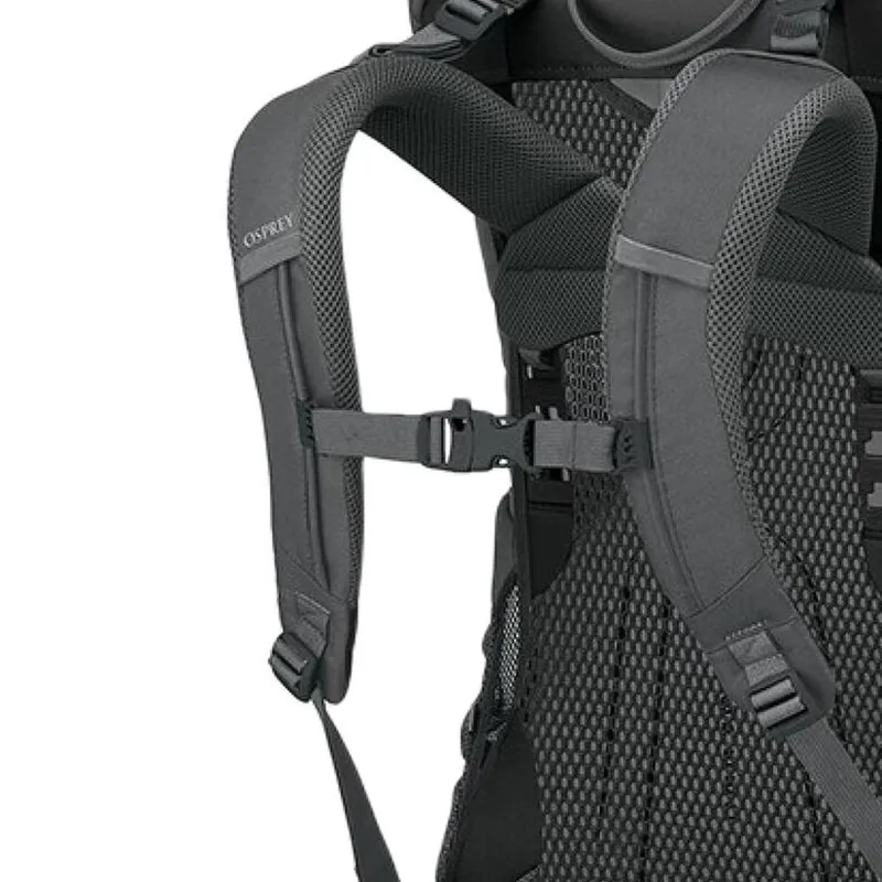 OSPREY Polyester Outdoor Hiking Bag Backpacks Regular Men's Charcoal Gray-4