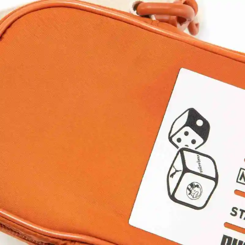 PUMA STAFFONLY X MONOPOLY Collaboration Fabric Crossbody Bag Shoulder Bag Regular Unisex Coffee-2