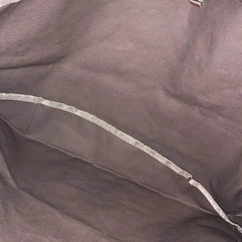 Lululemon Canvas Canvas Bag One Shoulder Handbag Regular Unisex Brown-3