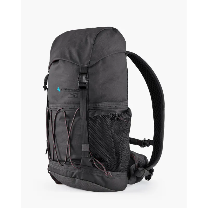 KLATTERMUSEN Recycled Polyamide Outdoor Hiking Bag Backpack Regular Unisex Black-1