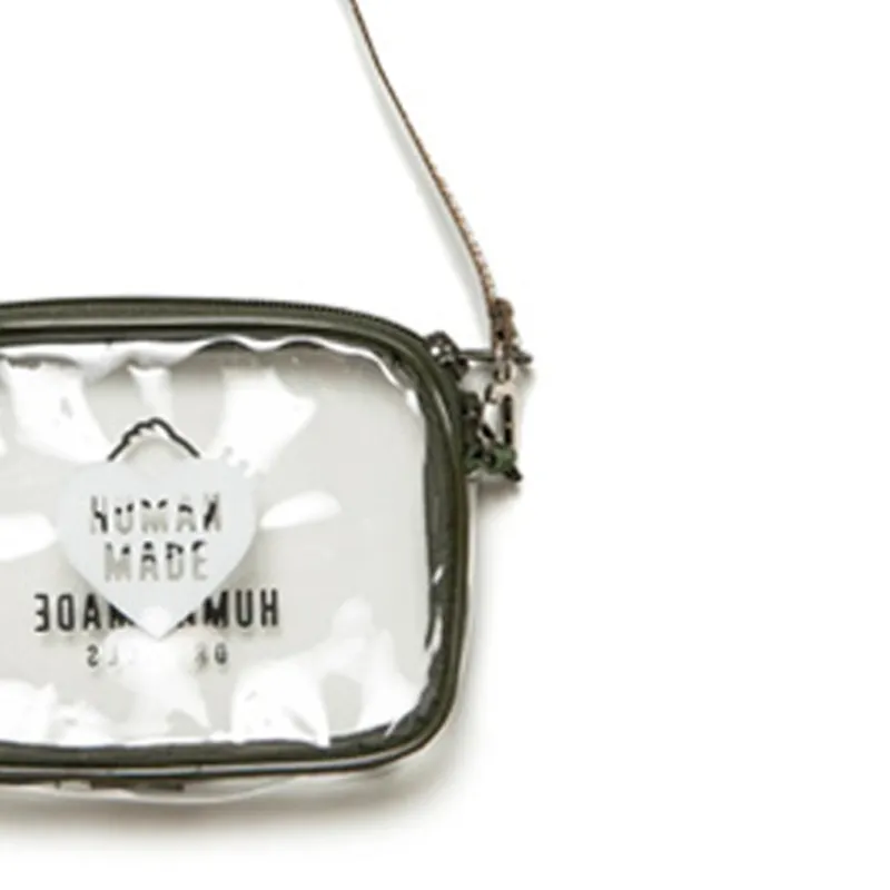 HUMAN MADE PVC Shoulder Bag, Crossbody Bag Trumpets Unisex Transparent-4