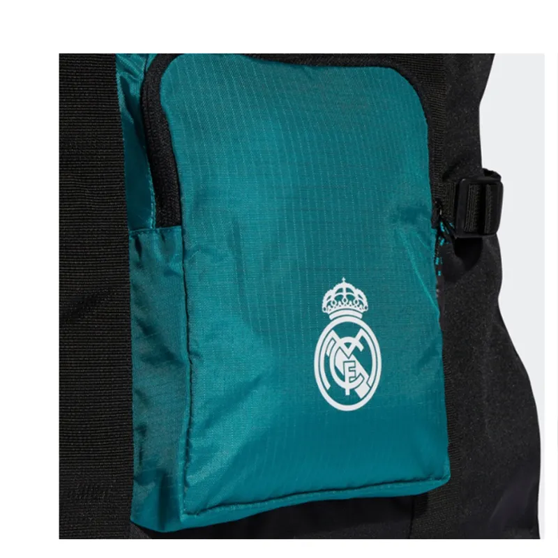 Adidas Recycled Polyester Tote Bag Shopping Bag Shoulder Bag Handbag Unisex Black-3