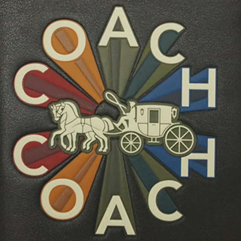 COACH Passport Case Passport Holders Black-4
