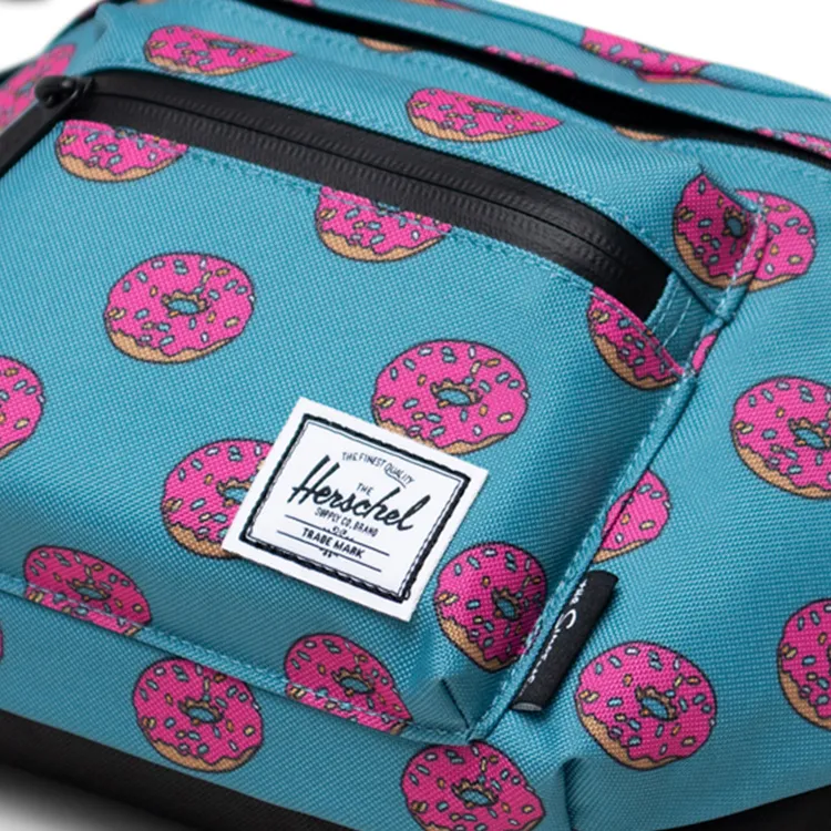 Herschel Polyester Crossbody Bag Cell Phone Pouch Fanny Pack Unisex Seventeen Blue-4