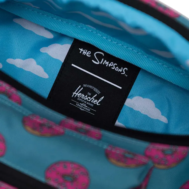 Herschel Polyester Crossbody Bag Cell Phone Pouch Fanny Pack Unisex Seventeen Blue-3