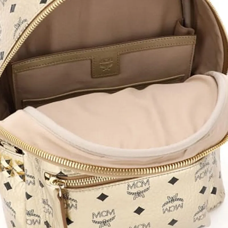 MCM Stark Visetos Backpacks-3
