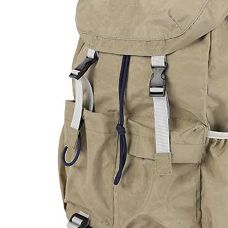 ACMEITEM Polyamide Backpack Unisex Da Green/Deep Cyan Purple-2