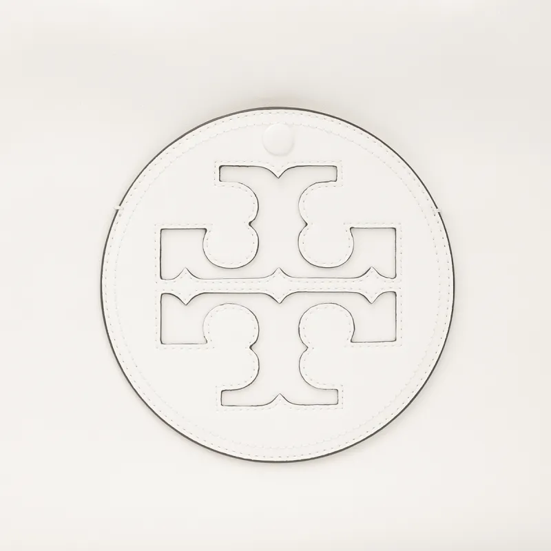 TORY BURCH Ella Bio Small Tote Warm White-4