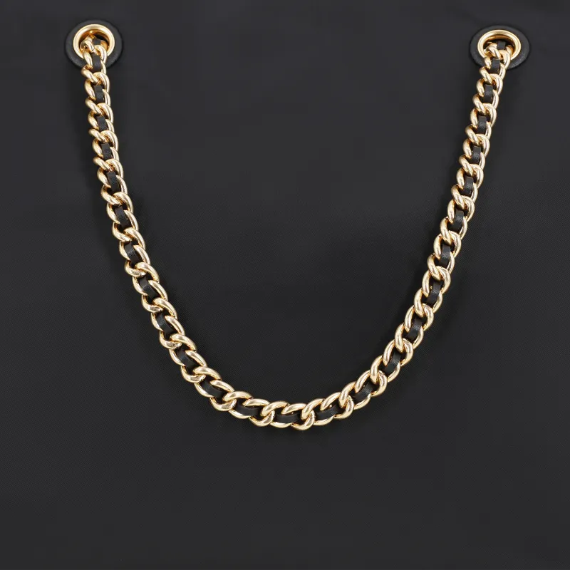 TORY BURCH Ella Chain Tote Black-4
