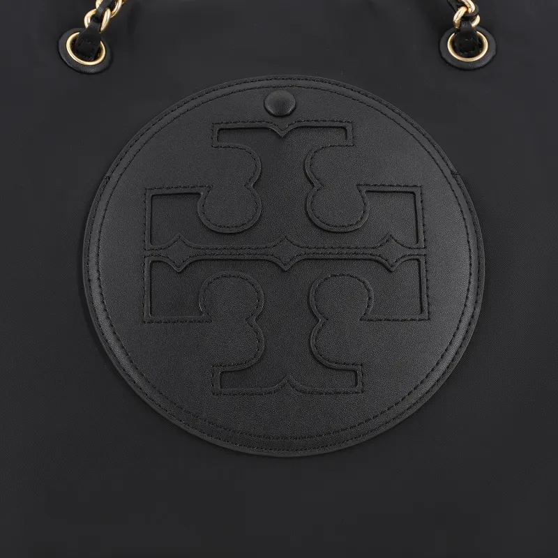 TORY BURCH Ella Chain Tote Black-5
