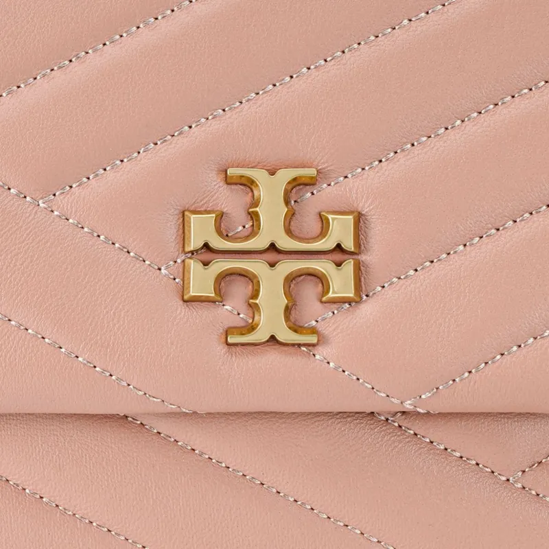 TORY BURCH Kira Sheepskin Shoulder Bag, Crossbody Bag Trumpets Women's Pink-4