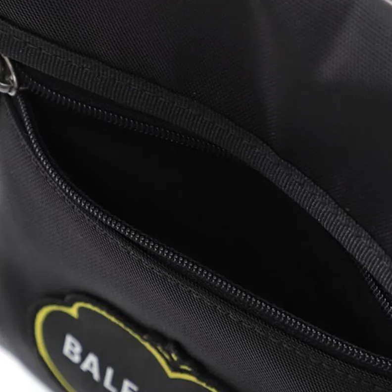 Balenciaga Explorer Nylon Fabric Crossbody Bag Regular Unisex Black-3