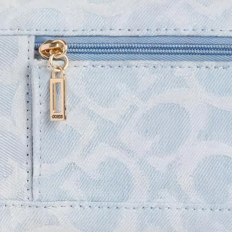 GUESS Denim Wallets Clutches Women's Blue-4