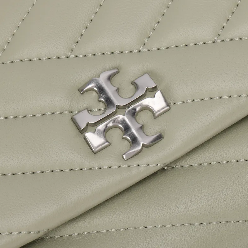 TORY BURCH Kira Leather Shoulder Bag Crossbody Bag Mini Women's Green-4