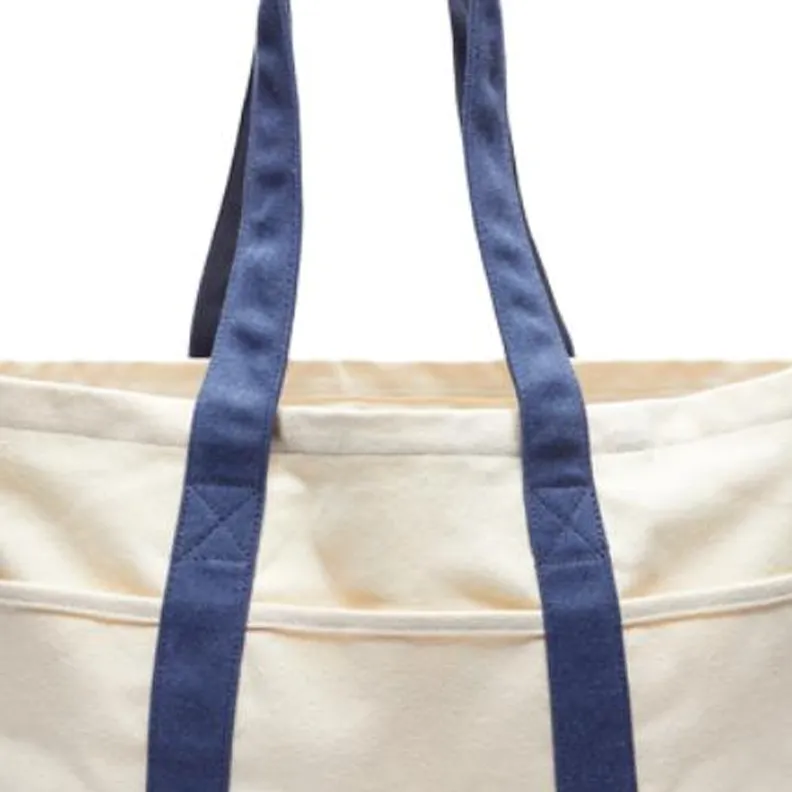 UNDEFEATED Cotton Tote Bag Shopping Bag Handbag Shoulder Bag Regular Unisex Olive Green/Ecru-5